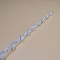 TV LED bary dla PHILIPS 40PFL3008H-12 40PFL3008K/12 40PFL3028H/12 40PFL3018H/12 zestaw pasków podświetlenia LED 9LED lampy obiektyw 5 pasm 4